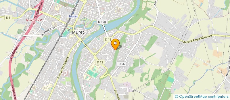 localisation de l'entreprise MONSIEUR ANTHONY HERNANDEZ  MURET