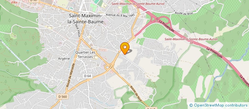 localisation de l'entreprise MONSIEUR ANTHONY HEROLD à SAINT-MAXIMIN-LA-SAINTE-BAUME