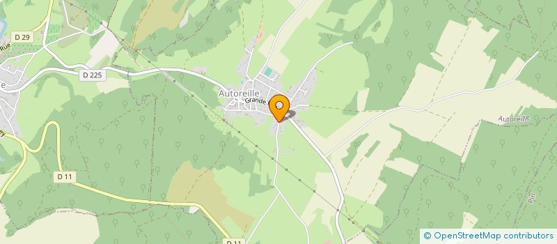 localisation de l'entreprise MONSIEUR ANTHONY HERVE  AUTOREILLE