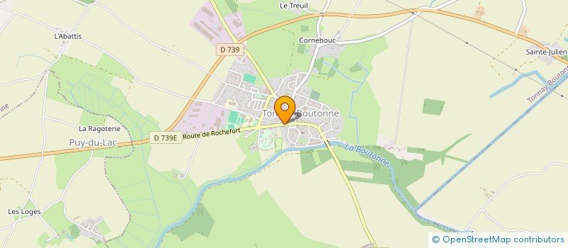 localisation de l'entreprise MONSIEUR ANTHONY HOARAU  TONNAY-BOUTONNE