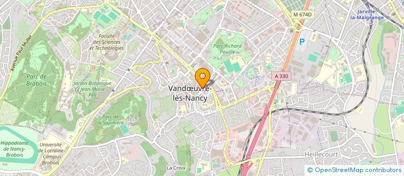 localisation de l'entreprise MONSIEUR ANTHONY HOPFNER  VANDUVRE-LES-NANCY