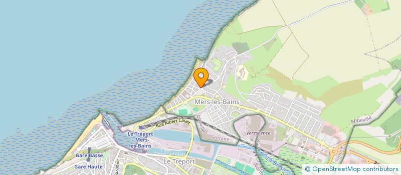 localisation de l'entreprise MONSIEUR ANTHONY HOULE  MERS-LES-BAINS