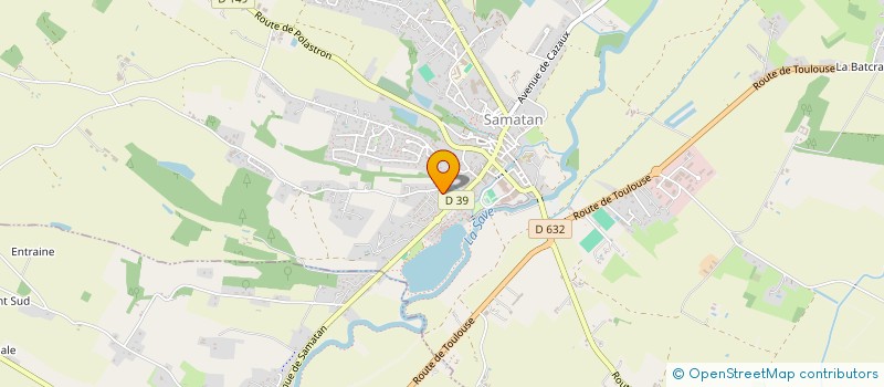 localisation de l'entreprise MONSIEUR ANTHONY HOURTAL  LABENNE