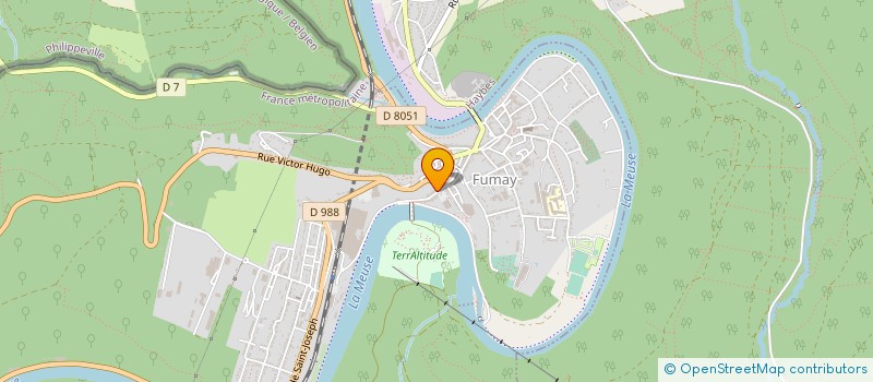 localisation de l'entreprise MONSIEUR ANTHONY HUART  HAYBES