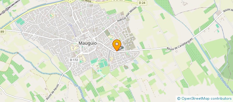 localisation de l'entreprise MONSIEUR ANTHONY HUG  MAUGUIO