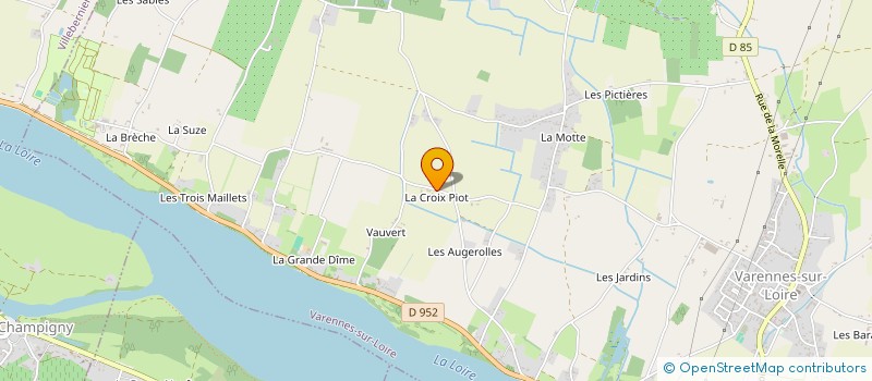 localisation de l'entreprise MONSIEUR ANTHONY HUGE  VARENNES-SUR-LOIRE