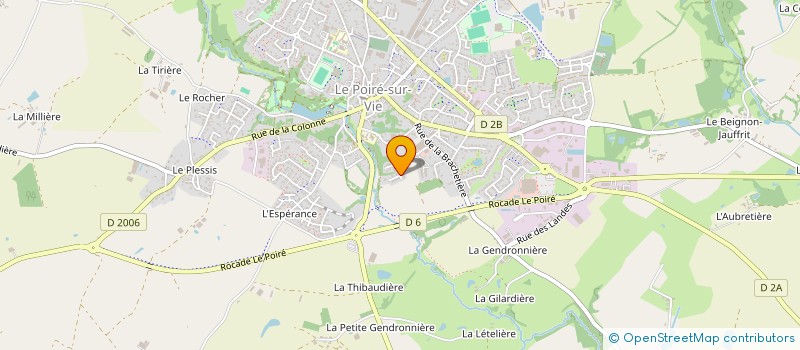 localisation de l'entreprise MONSIEUR ANTHONY HUITELEC à LE POIRE-SUR-VIE