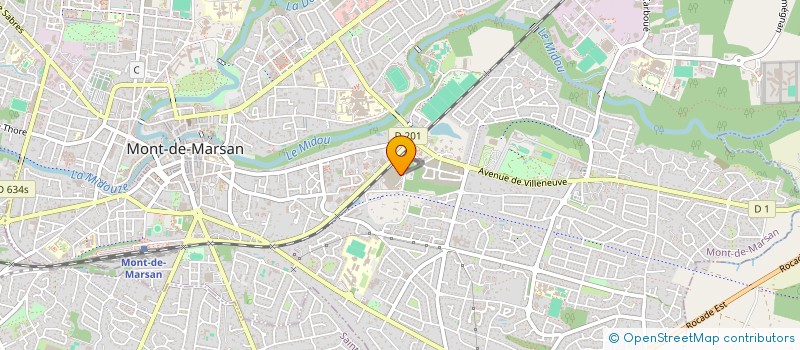 localisation de l'entreprise MONSIEUR ANTHONY HUMBERT  MONT-DE-MARSAN