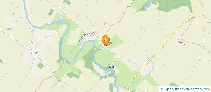 localisation de l'entreprise MONSIEUR ANTHONY HUVELIN  PAYROUX