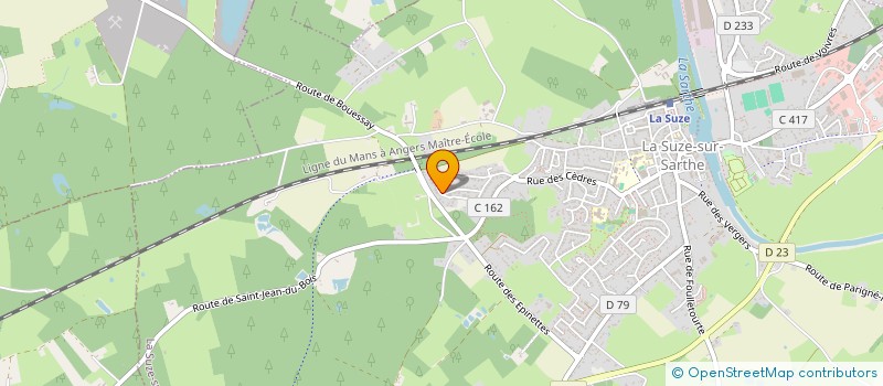 localisation de l'entreprise MONSIEUR ANTHONY ILLAN  SOULIGNE-FLACE