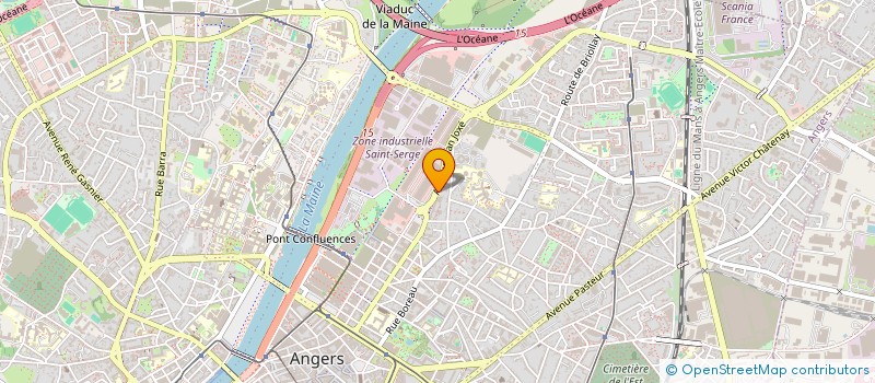 localisation de l'entreprise MONSIEUR ANTHONY IMBERT à ANGERS