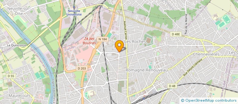 localisation de l'entreprise MONSIEUR ANTHONY IRID  CONFLANS-SAINTE-HONORINE