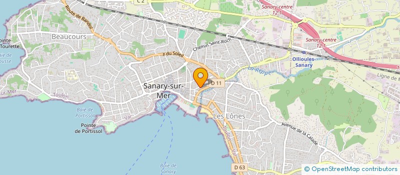 localisation de l'entreprise MONSIEUR ANTHONY IVARS à SANARY-SUR-MER