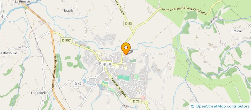 localisation de l'entreprise MONSIEUR ANTHONY IZARD  BOISSE-PENCHOT