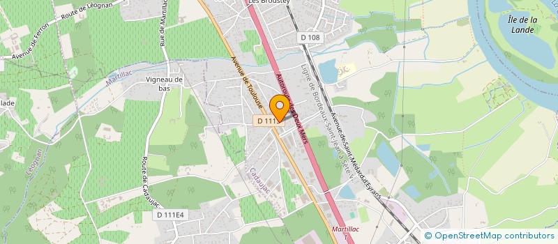 localisation de l'entreprise MONSIEUR ANTHONY JACQUEMET  CADAUJAC