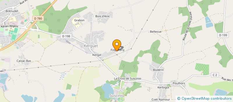 localisation de l'entreprise MONSIEUR ANTHONY JACQUES  SARZEAU