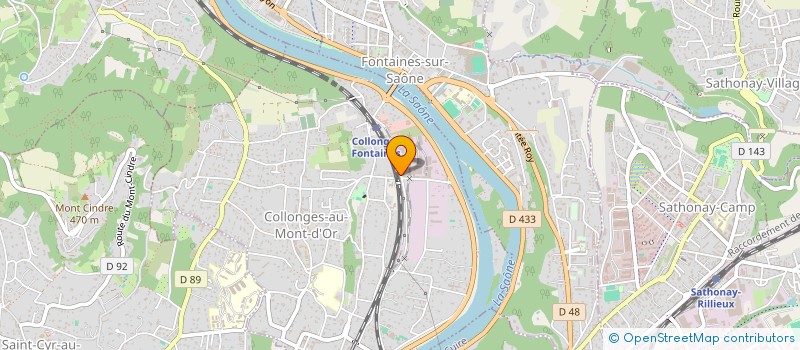 localisation de l'entreprise MONSIEUR ANTHONY JACQUET  COLLONGES-AU-MONT-D'OR