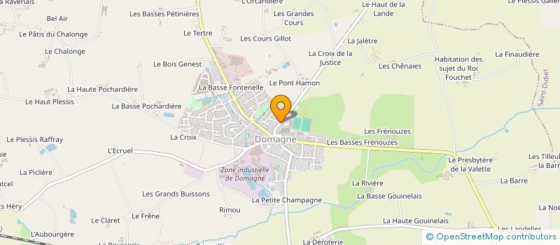 localisation de l'entreprise MONSIEUR ANTHONY JAN  DOMAGNE