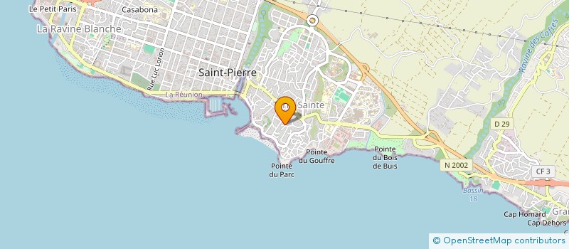 localisation de l'entreprise MONSIEUR ANTHONY JAN  LE TAMPON