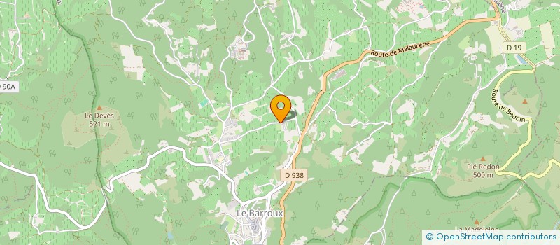 localisation de l'entreprise MONSIEUR ANTHONY JANKOWSKI DE MOUBRAY  LE BARROUX