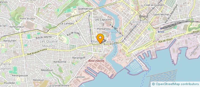 localisation de l'entreprise MONSIEUR ANTHONY JAOUEN à BREST