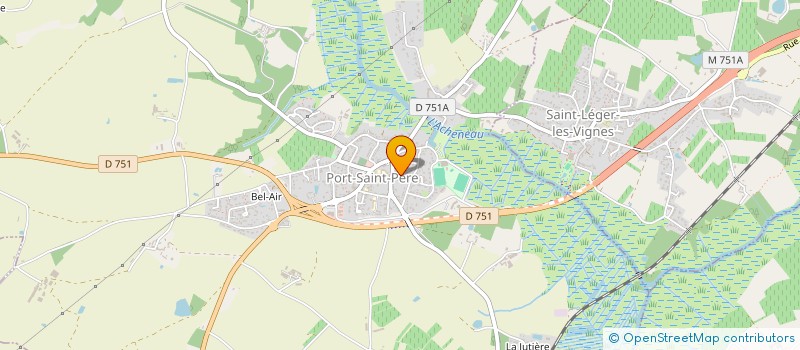 localisation de l'entreprise MONSIEUR ANTHONY JARNY  PORT-SAINT-PERE