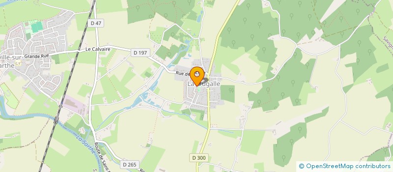 localisation de l'entreprise MONSIEUR ANTHONY JARRIER  NEUVILLE-SUR-SARTHE