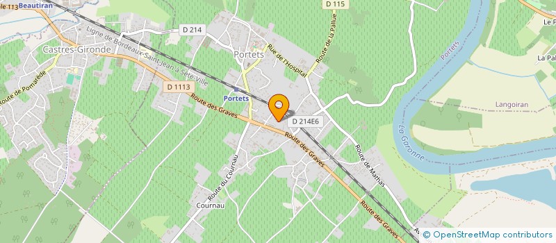 localisation de l'entreprise MONSIEUR ANTHONY JARRY  PORTETS