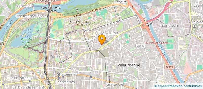 localisation de l'entreprise MONSIEUR ANTHONY JASPIERRE  VILLEURBANNE