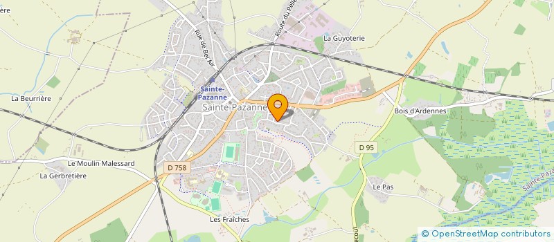 localisation de l'entreprise MONSIEUR ANTHONY JAUNATRE  SAINT-LUMINE-DE-COUTAIS