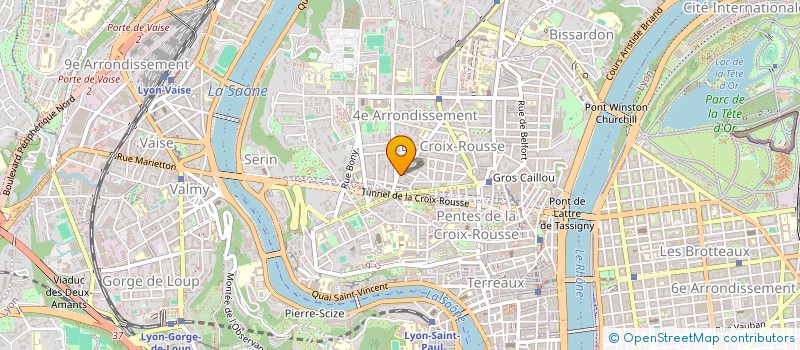 localisation de l'entreprise MONSIEUR ANTHONY JAUNEAUD  LYON