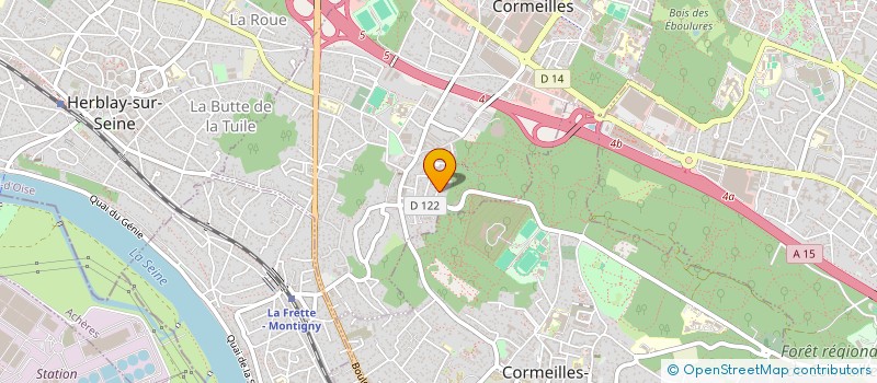 localisation de l'entreprise MONSIEUR ANTHONY JEAN  MONTIGNY-LES-CORMEILLES