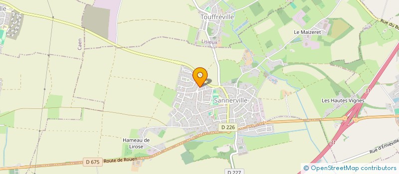 localisation de l'entreprise MONSIEUR ANTHONY JEGOUX  SANNERVILLE