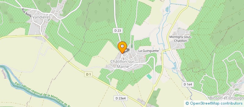 localisation de l'entreprise MONSIEUR ANTHONY JERONIMO  CHATILLON-SUR-MARNE