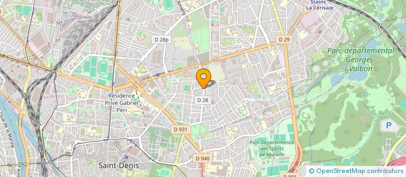 localisation de l'entreprise MONSIEUR ANTHONY JOE ADAMS  SAINT-DENIS