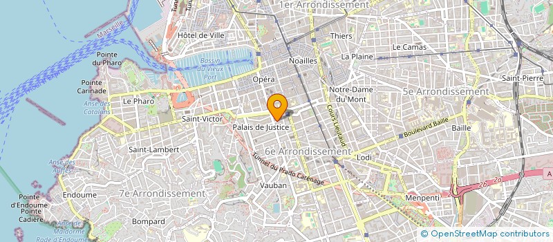 localisation de l'entreprise MONSIEUR ANTHONY JOHEIR  MARSEILLE