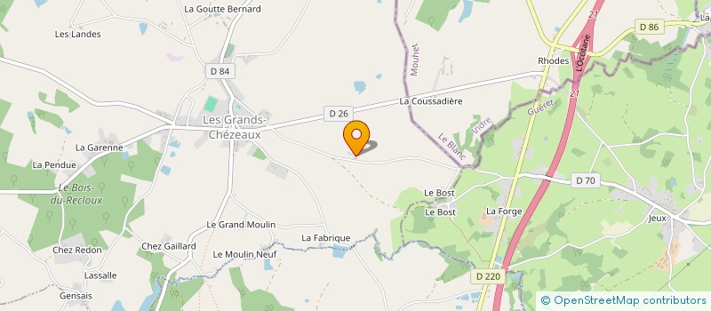localisation de l'entreprise MONSIEUR ANTHONY JOHN NOEL OSBORNE à ARNAC-LA-POSTE