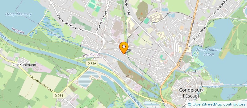 localisation de l'entreprise MONSIEUR ANTHONY JOLY  VIEUX-CONDE