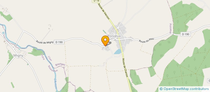 localisation de l'entreprise MONSIEUR ANTHONY JOMAT  POISIEUX