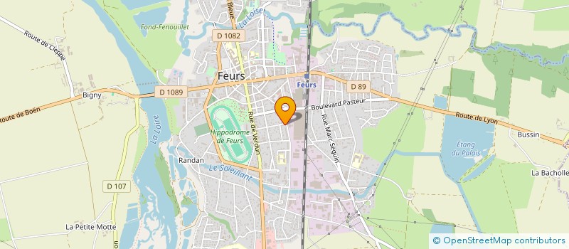 localisation de l'entreprise MONSIEUR ANTHONY JOSE  FEURS