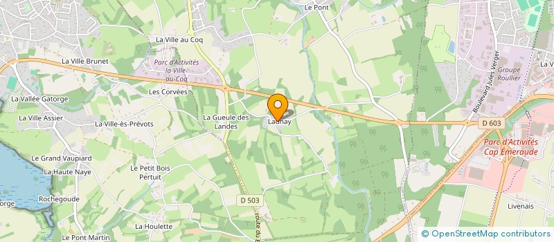 localisation de l'entreprise MONSIEUR ANTHONY JOSSE  SAINT-LUNAIRE