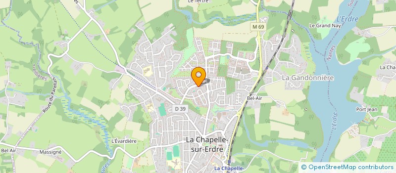 localisation de l'entreprise MONSIEUR ANTHONY JOUBIER à LA CHAPELLE-SUR-ERDRE