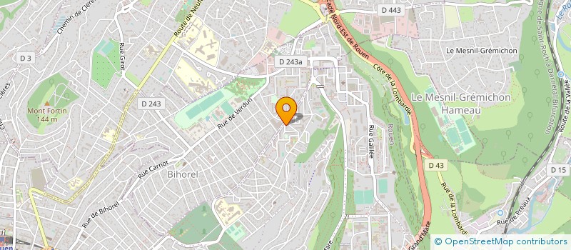 localisation de l'entreprise MONSIEUR ANTHONY JOURDAIN à ROUEN