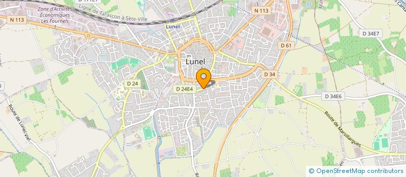 localisation de l'entreprise MONSIEUR ANTHONY JUDEAU à LUNEL