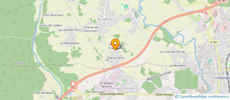 localisation de l'entreprise MONSIEUR ANTHONY JUGANT  RIVIERES