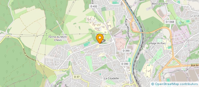 localisation de l'entreprise MONSIEUR ANTHONY JUIF  MONTBELIARD