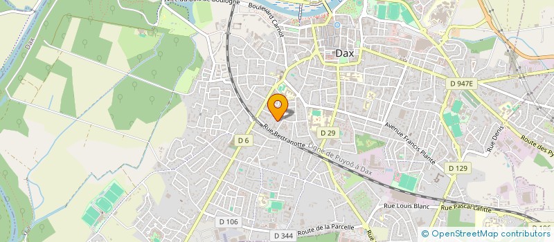 localisation de l'entreprise MONSIEUR ANTHONY JUZDZEWSKI  CAGNOTTE