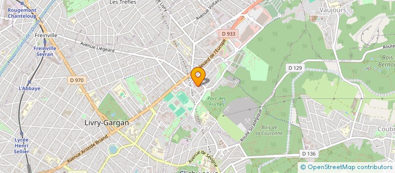 localisation de l'entreprise MONSIEUR ANTHONY KACOU  LIVRY-GARGAN