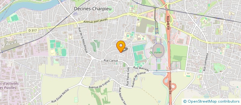 localisation de l'entreprise MONSIEUR ANTHONY KALFAYAN  DECINES-CHARPIEU