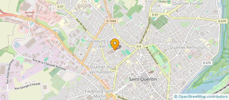 localisation de l'entreprise MONSIEUR ANTHONY KEDJAM à SAINT-QUENTIN